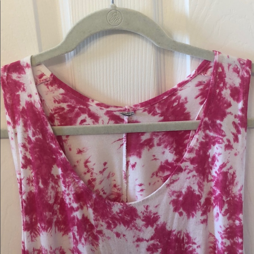 Pink/White Tank Top - Picture 2 of 4